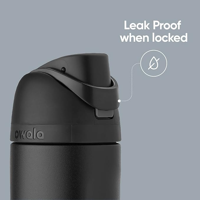 Insulated Stainless Steel Water Bottle with Straw for Sports, Travel, and School 32 ounces