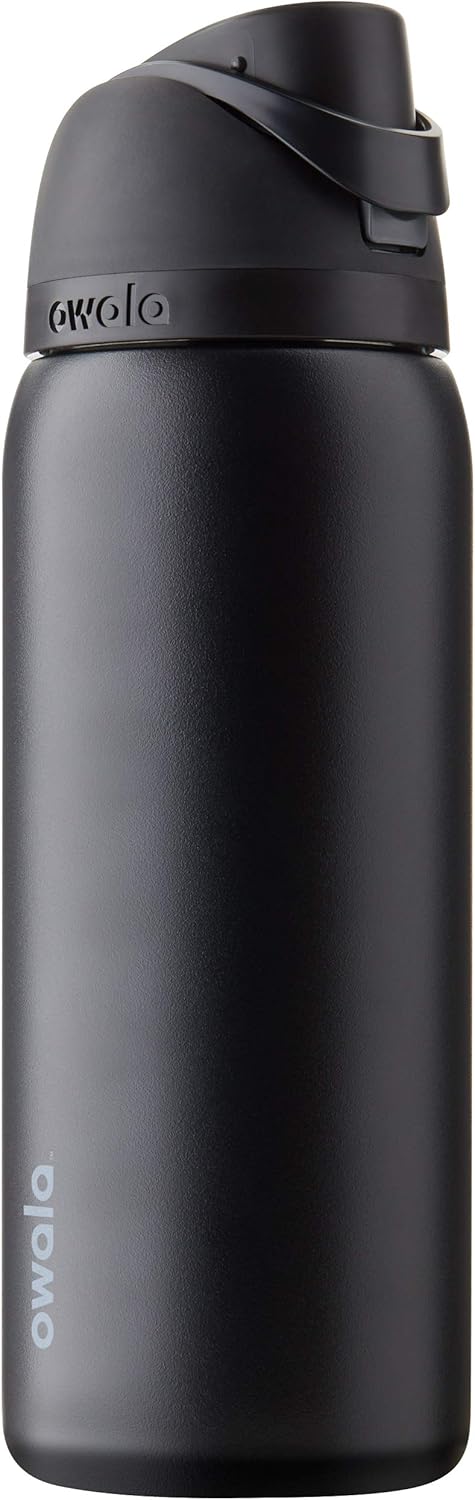 Insulated Stainless Steel Water Bottle with Straw for Sports, Travel, and School 32 ounces