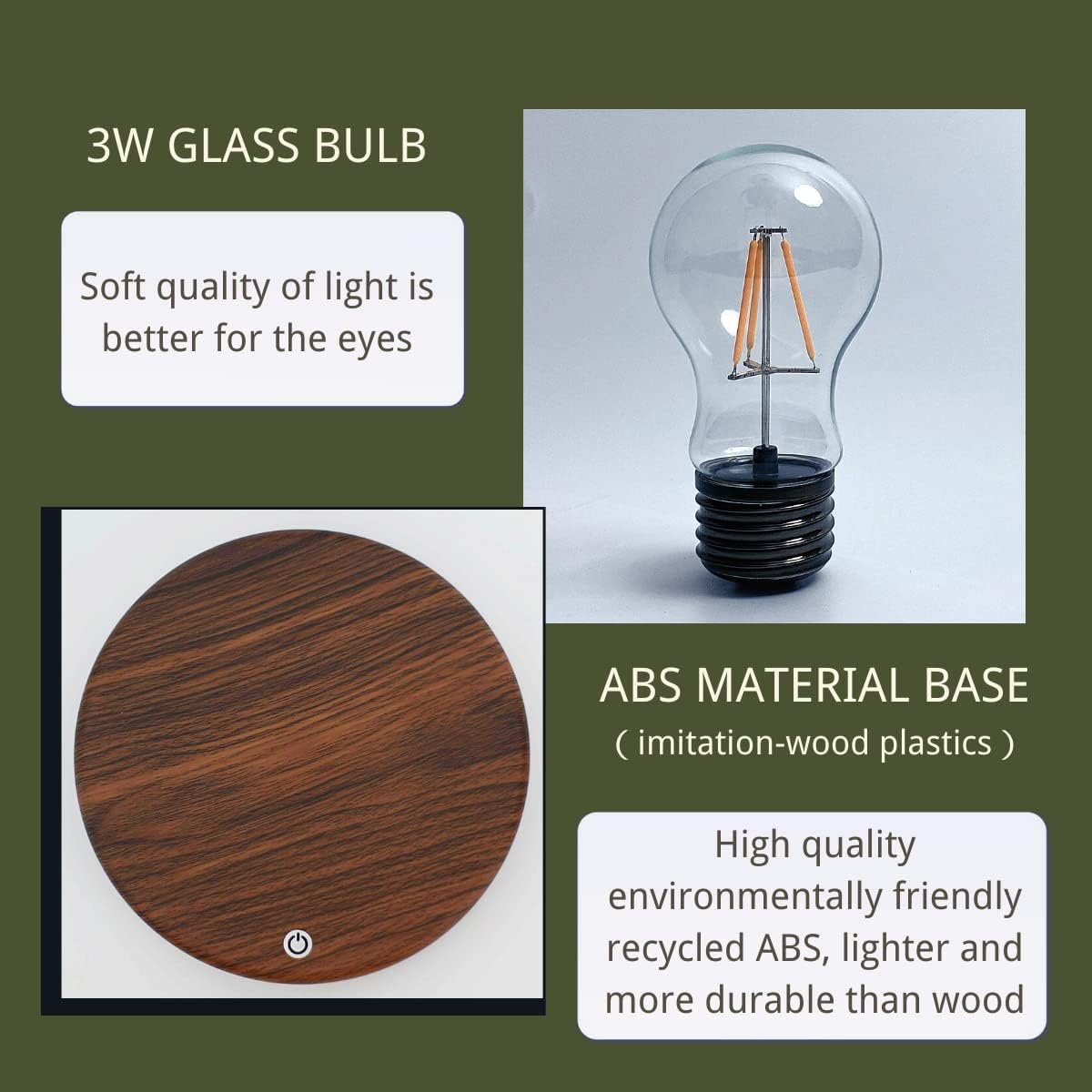 Illuminate Your Space with this Levitating Bulb Lamp - Zippi Megastore