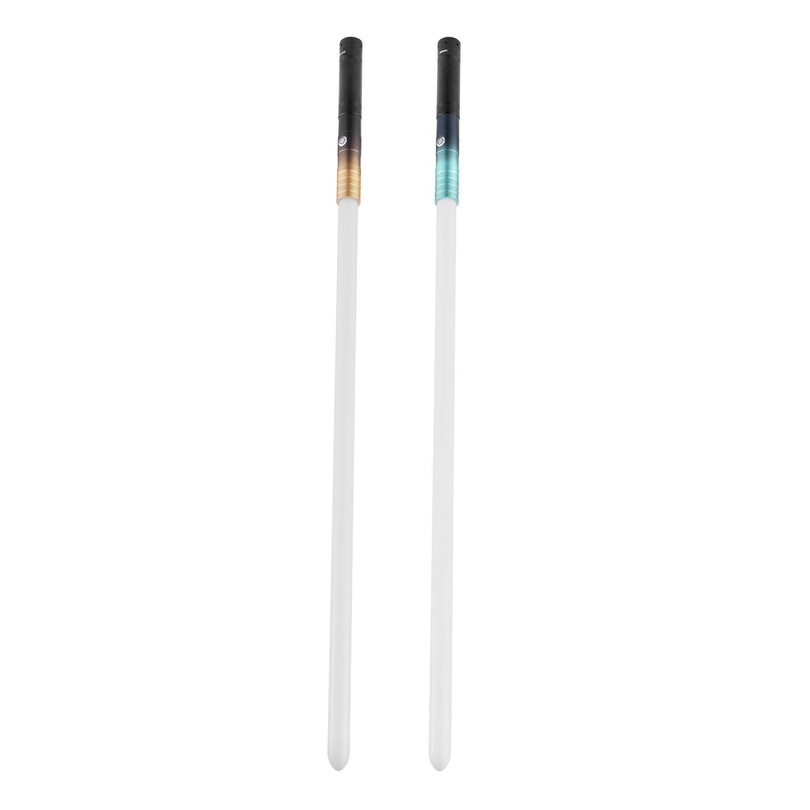 RGB FX Dueling Lightsaber 2 pack – 12 Colors, 4 Sound Effects, Rechargeable Metal Hilt Light Saber - Zippi Megastore