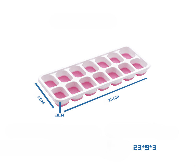 Silicone Ice Cube Tray with Easy Release Bottom – Reusable BPA - Free Square Ice Cube Maker for Cocktails, Whiskey, Wine & Cold Drinks - Zippi Megastore